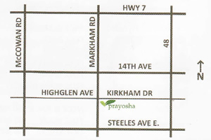 Markham Location Map